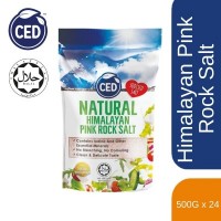 CED NATURAL HIMALAYA PINK SALT (500Gx24)