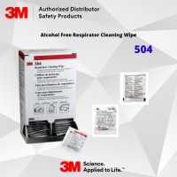 3M Respirator Cleaning Wipe 504 07065(AAD) (100pcs per box)