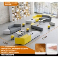 Creative Leisure Office Sofa - Combination J