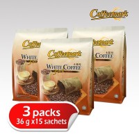 Coffeemark White Coffee 3 in 1 - Classic  15s x 36g ( Bundle of 3 )