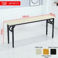 Foldable Table design - 180cm Singler Layer