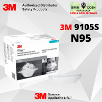 3M VFlex Particulate Respirator 9105S, N95, Small, Sirim and Dosh Approved (50pcs per Box)