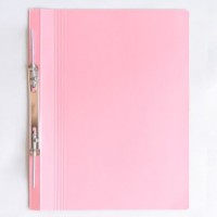Lion File Affordable (200gsm) Manila Files with Spring Mechanism - Pink Colour (200 Units Per Carton)