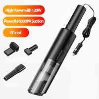 A8 Car Vacuum Cleaner - Wired Version (Black)