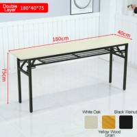 Foldable Table design - 180cm Double Layer