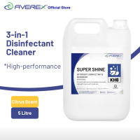 Averex Super Shine  - KH8 Detergent, Disinfectant & Deodorant, Multi Purpose Cleaner (5L)