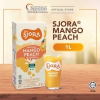 SJORA Mango Peach Concentrate - 1L x 12