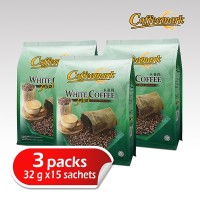 Coffeemark White Coffee 3 in 1 - Less Sugar 15s x 32g ( Bundle of 3 )