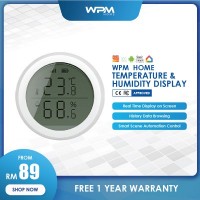 WPM Home Temperature & Humidity Sensor with Display