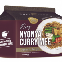 Chef Rose Dry Nyonya Curry Mee (Halal)